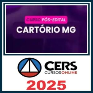 Cartório MG – Pós Edital – 2025